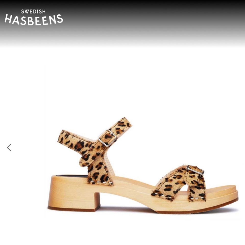 Swedish Hasbeens Leopard Print